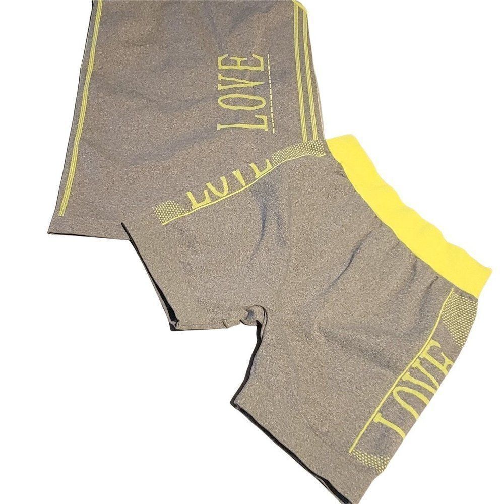 Riva Kids Green Gray Heather Sleeveless Tank Top And Short 2 Piece Set One Size